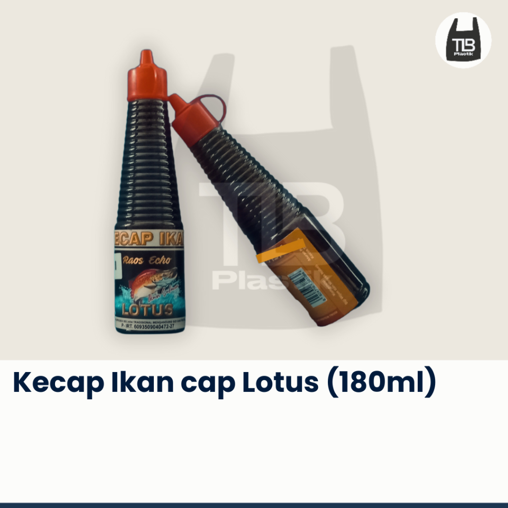 

Kecap Ikan Merek Lotus 180ml