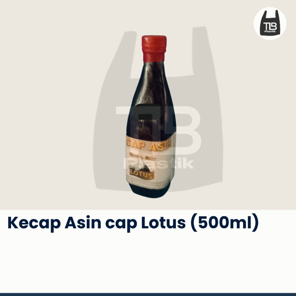 

Kecap Asin Merek Lotus 500ml