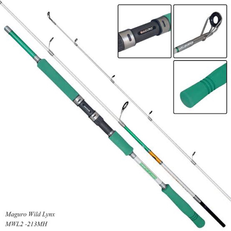 Joran Maguro Wild Lynx 183MH|213MH|Casting|BigFist|Laut