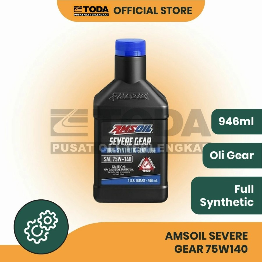 Oli Gardan Amsoil Severe Gear 75W140 946ML Original
