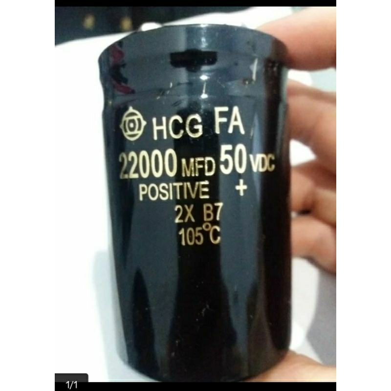 elco 22000uf 50v HCG original kaki baut