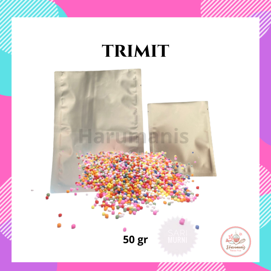 

Edible Trimit Sprinkle Spikel Hiasan Kue 50 gr