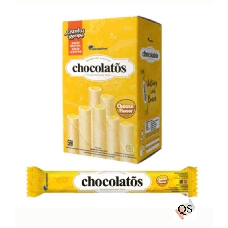 

Chocolatos Cheese Flavour Keju 1 Box 24pcs