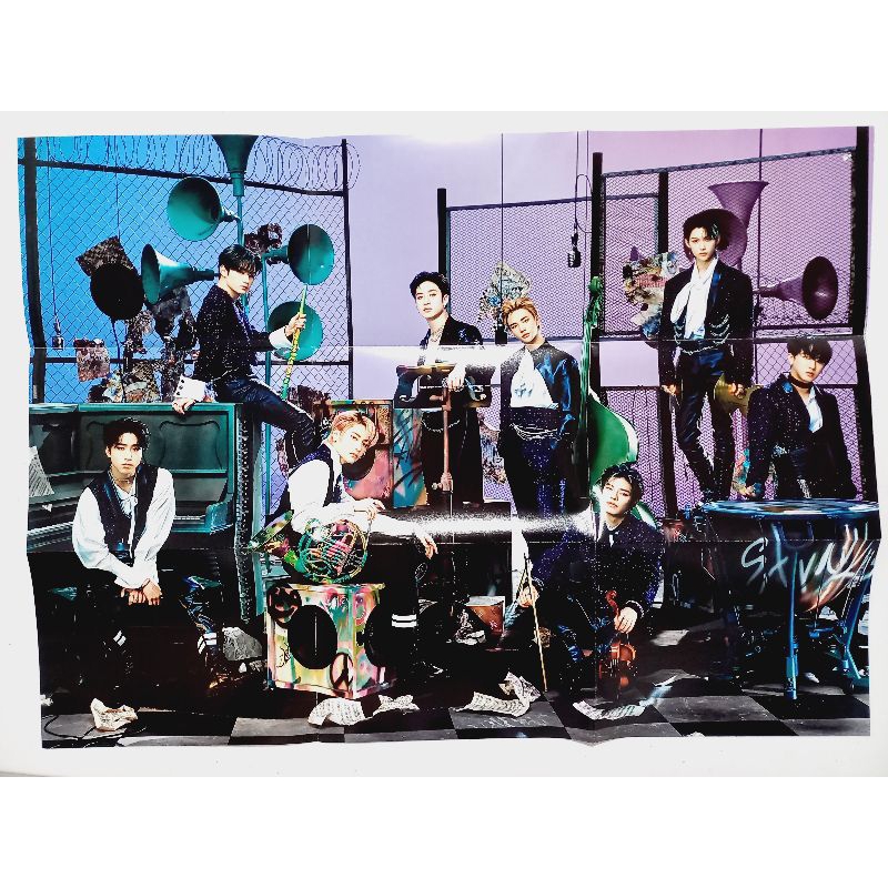 Stray Kids SKZ The Sound Folded Poster from Limited A Album