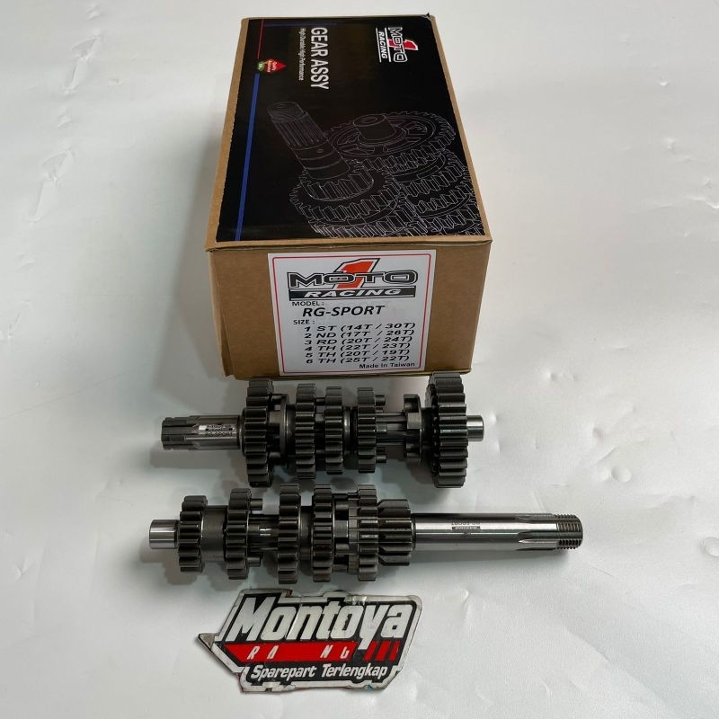 Gear Ratio Moto 1 Satria 2 Tak Road Race