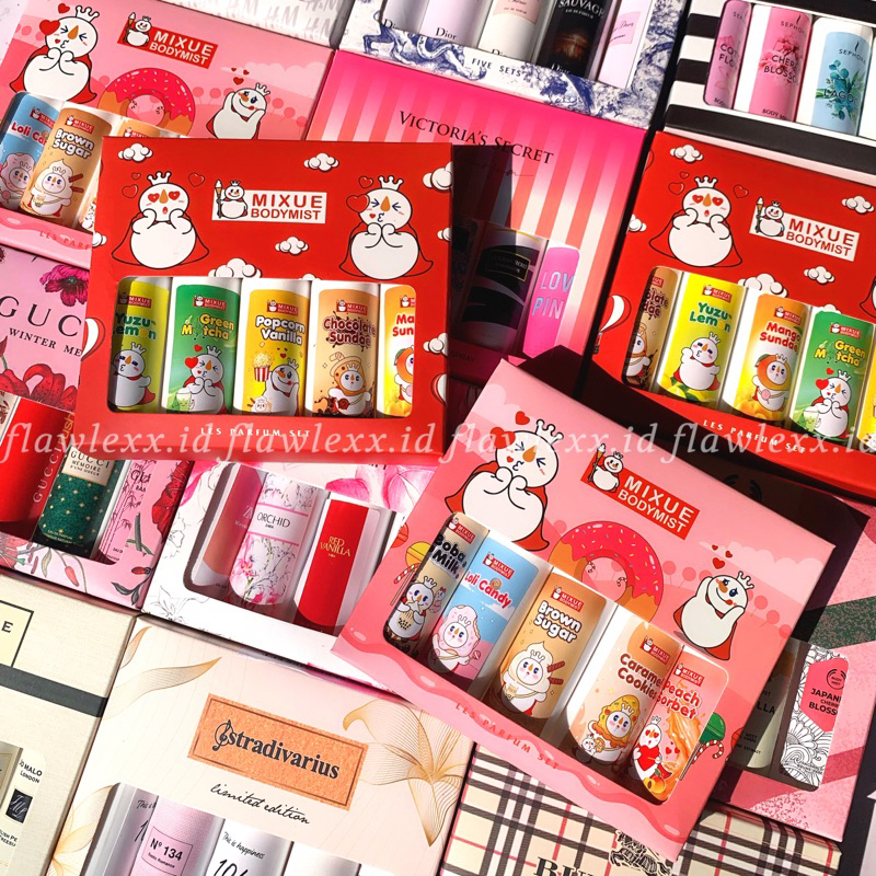PARFUM BRANDED GIFT SET 1BOX ISI 5-Mixue