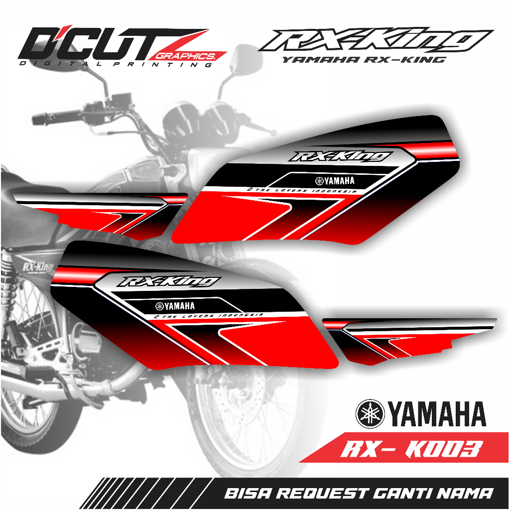 Striping YAMAHA RX-KING ( RX - K003 )