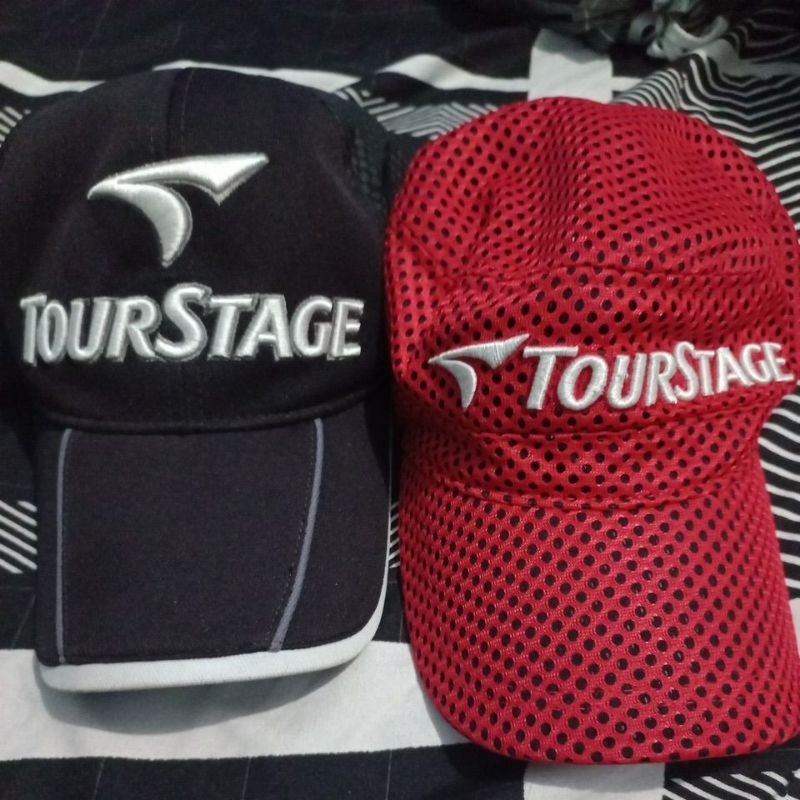 topi golf merek TOUR STAGE