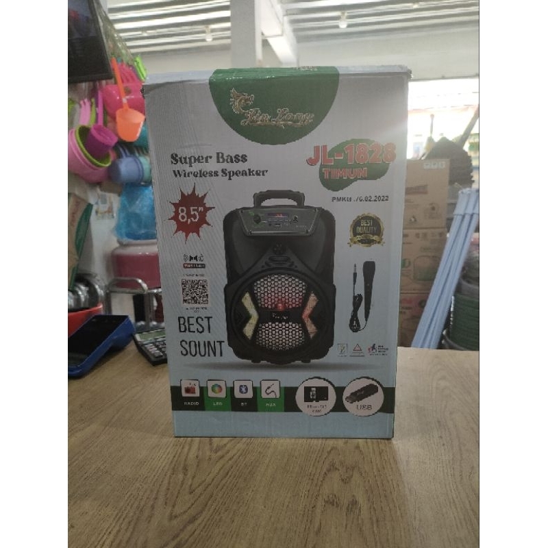 Speaker Jin Long JL 1828 Timun 8,5 inch