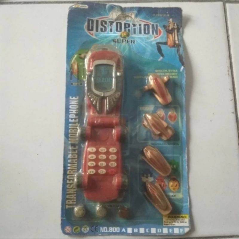 mainan hp dx power rangers wild force gaoranger