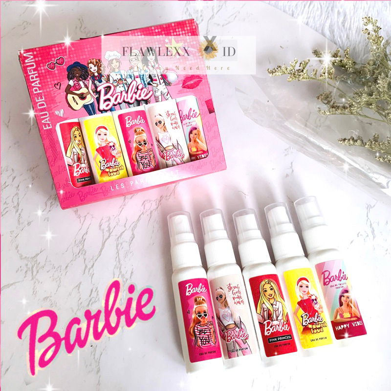 PARFUM BRANDED GIFT SET 1BOX ISI 5-Barbbie