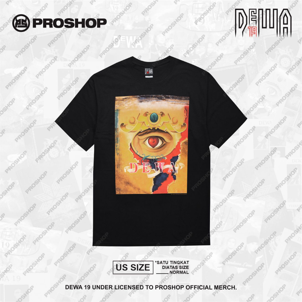[COD] Proshop | Cintailah Cinta Dewa 19 Tshirt | Kaos Pria Kaos Distro | Hitam Kaos Pria Original