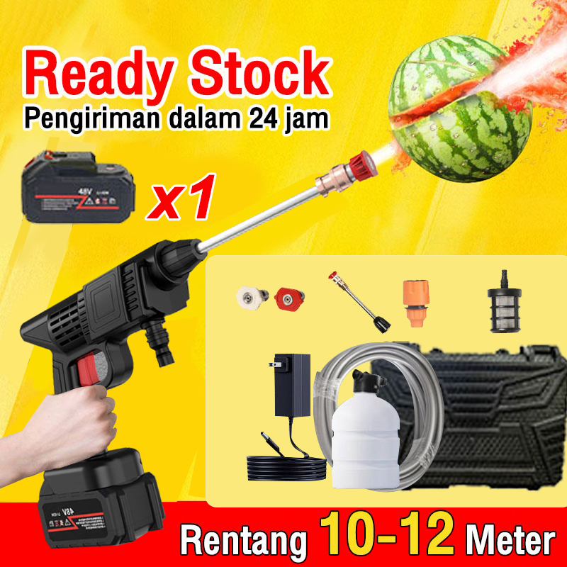 300W alat cuci mobil tekanan tinggi mesin cuci mobil alat cuci motor portable motor semprotan cuci m