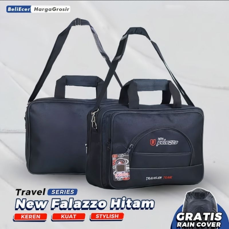 Tas Selempang Slingbag Jinjing Pria New Falazzo Cowok Travelling Sekolah Kerja Kuliah SD SMP SMA Mul