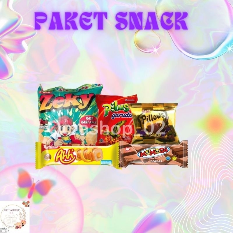 

Paket snack ulang tahun kemasan pouch kecil/Hampers/Bingkisan