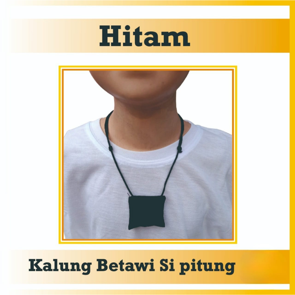 Kalung Sipitung Kalung Aksesoris REPLIKA KALUNG JIMAT ANAK BETAWI