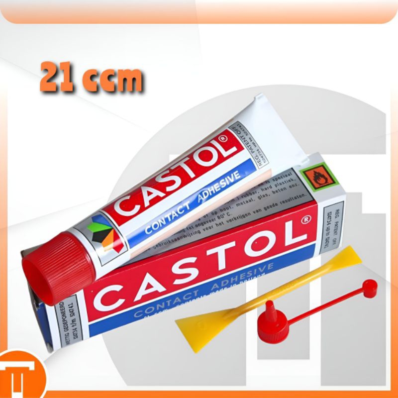 

Castol 21 cc / ccm original lem castol serbaguna