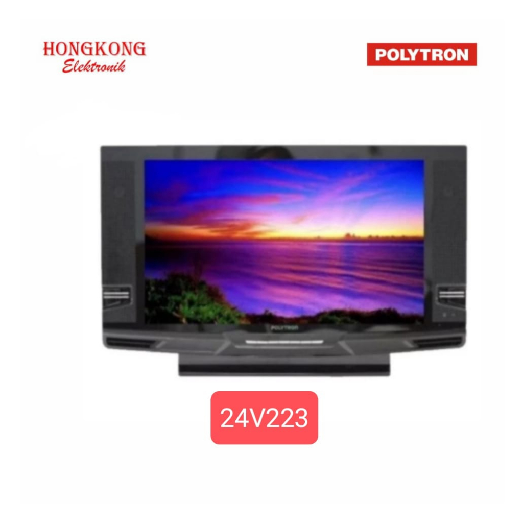 POLYTRON LED TV Digital Semi Tabung PLD 24V223 24 inch