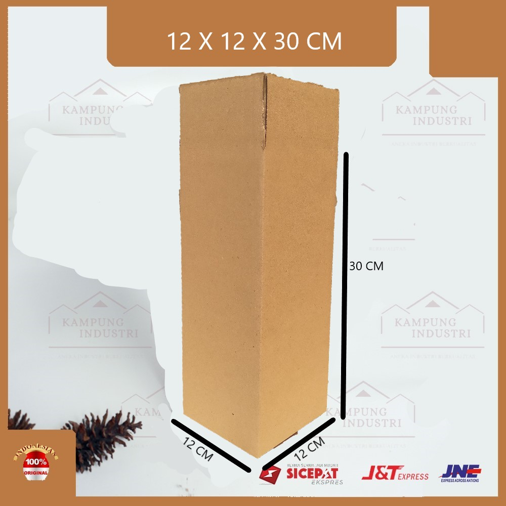 

KARDUS PACKING SINGGLE WALL UKURAN P12xL12xT30