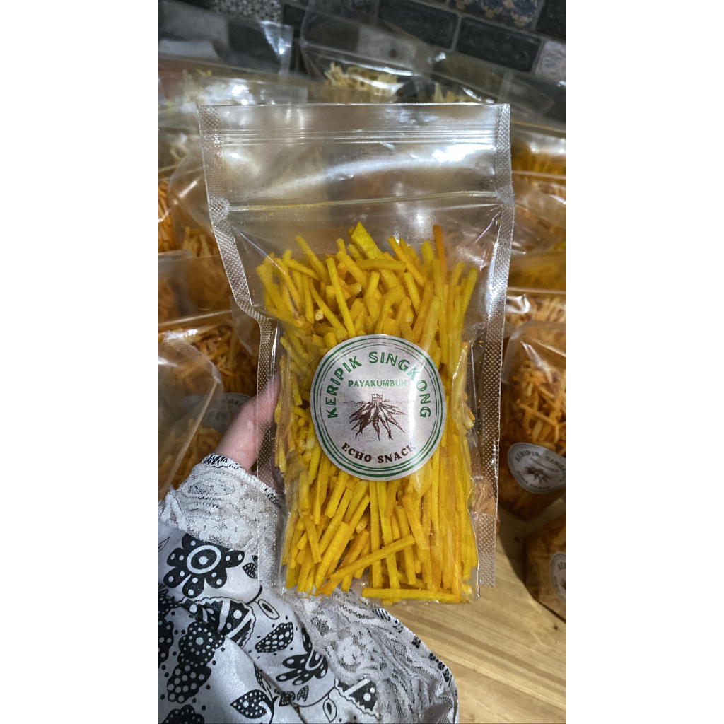 

Keripik Singkong Lidi - rasa JAGUNG - Echo Snack khas Payakumbuh