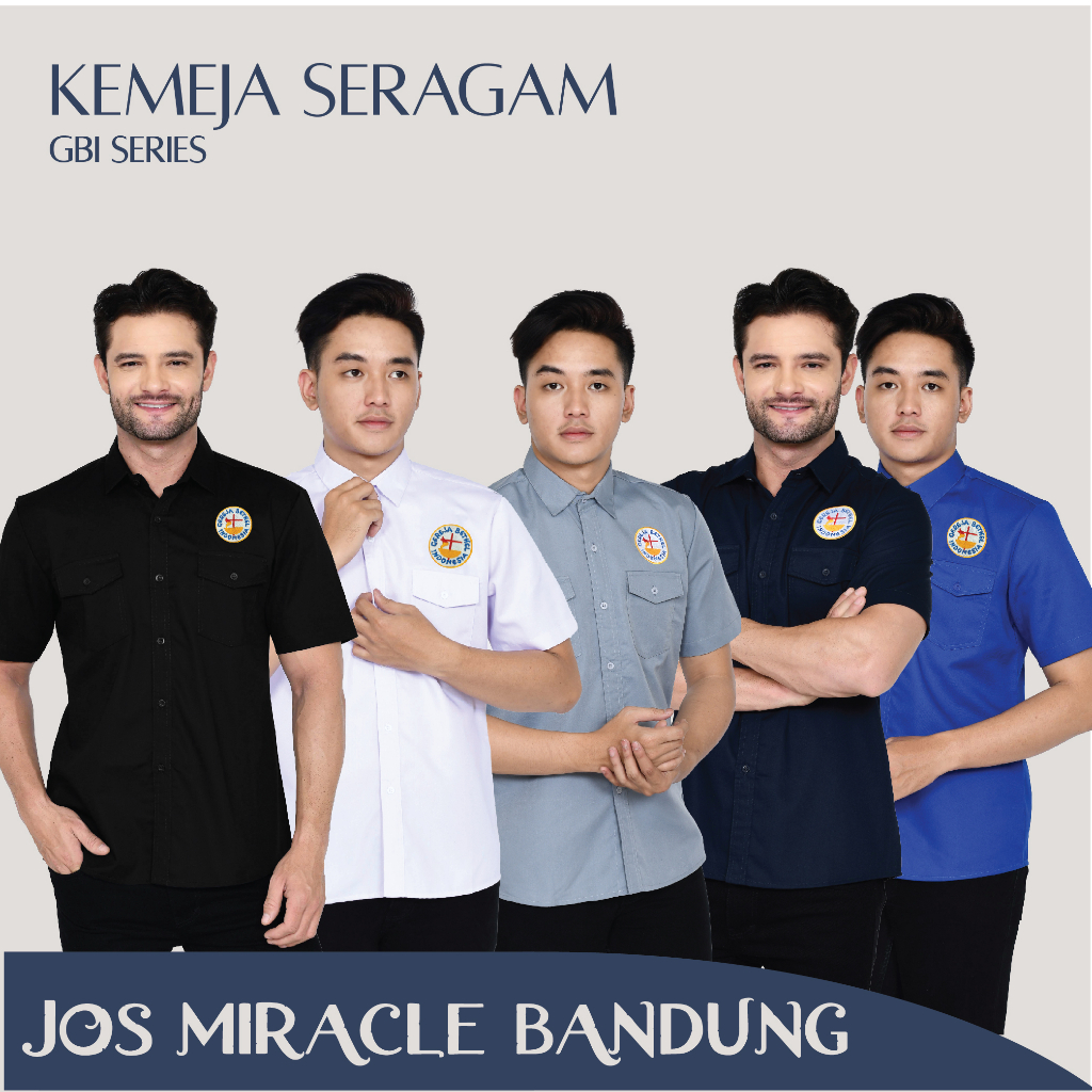 Gereja Bethel Indonesia/GBI - Kemeja Bordir - Jos Miracle Bandung