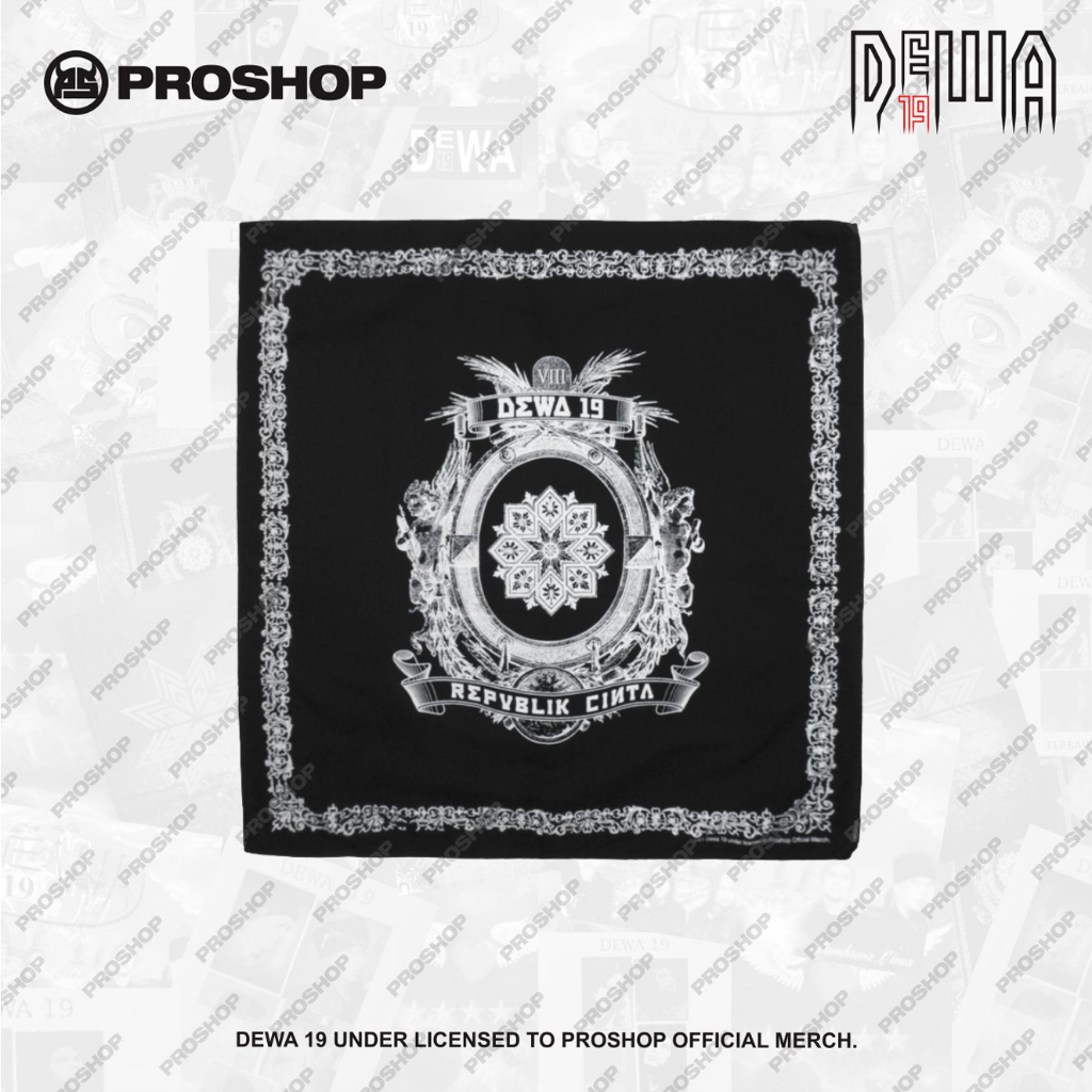 Proshop | Republik Cinta Bandana  | Merchandise Dewa 19