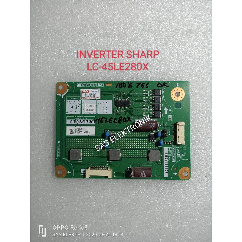 INVERTER BALAST TV LED LG SHARP LC-45LE280X LC-45LE280 X