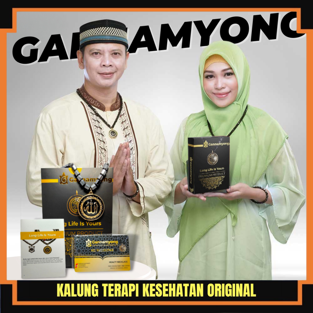Kalung Gannamyong Kesehatan | Kalung Quantum Kesehatan | Pendant Health Garansi Asli Model Terbaru b