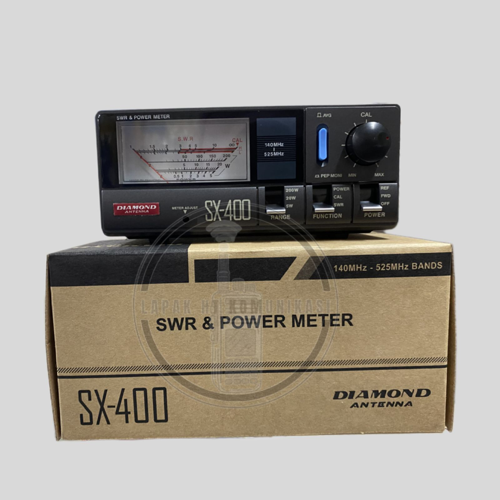 Diamond Antenna SX-400 SWR Power Meter SX400 HT Kabel Frekuensi Antena