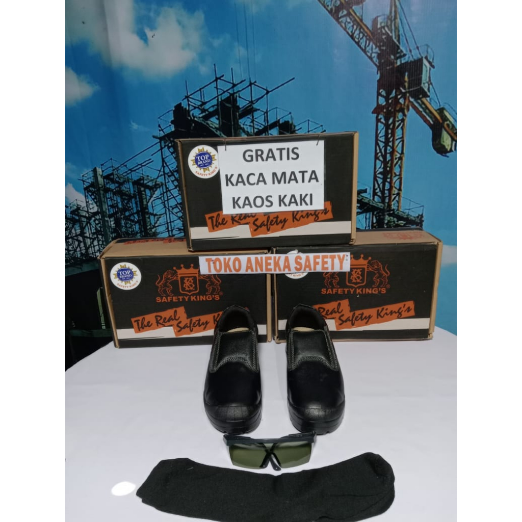 SEPATU SAFETY KING 807 / SAFETY KING 807 / SEPATU SAFETY KING / SEPATU PROYEK / JUAL SEPATU KING 807