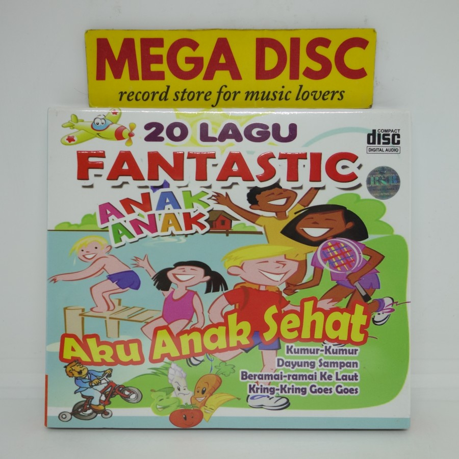 CD Various Artists - 20 Lagu Fantastic Anak Anak Album Musik Indonesia