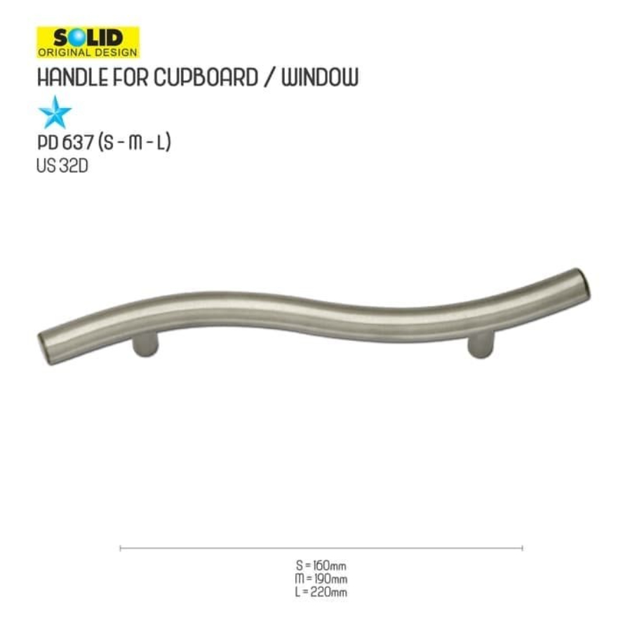 TARIKAN LACI SOLID US32D PD 637 S / TARIKAN LEMARI / TARIKAN JENDELA