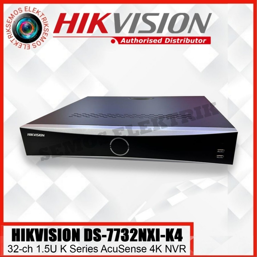 HIKVISION 7732NXI-K4 NVR 32 CHANNEL HIKVISION 4K