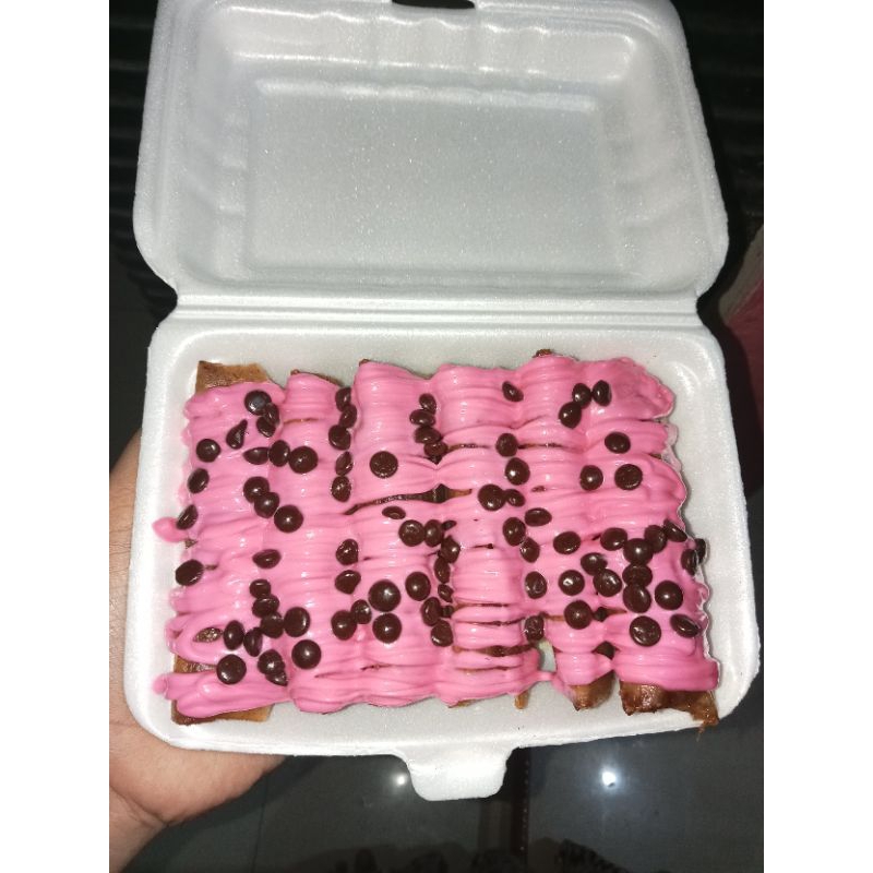 

pisang coklat lumer