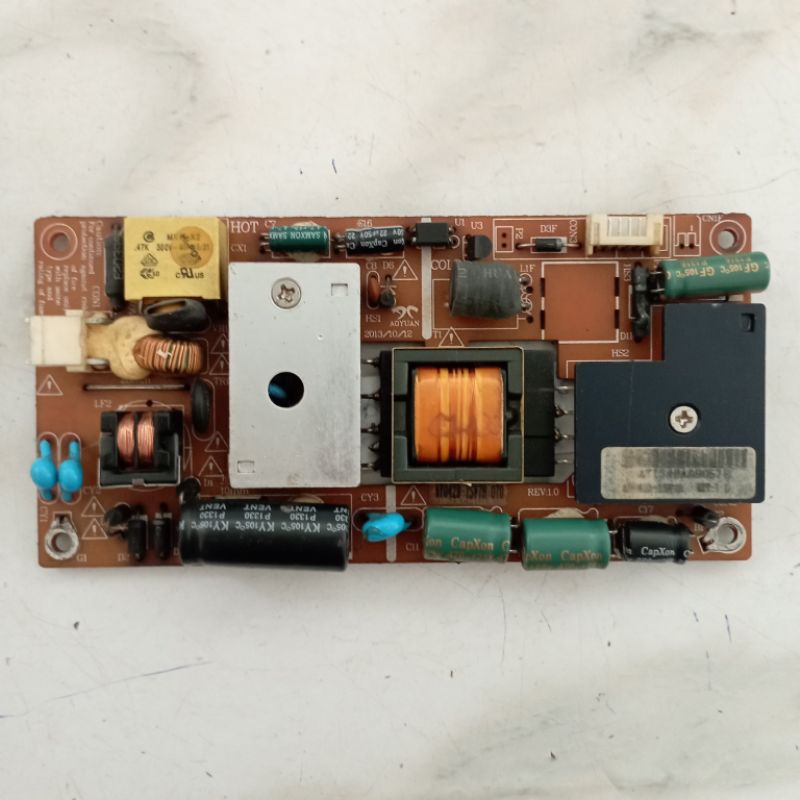PSU POWER SUPPLY REGURATOR MESIN TV POLYTRON PLD19D253/PLD 19D253 PSU POLYTRON 19