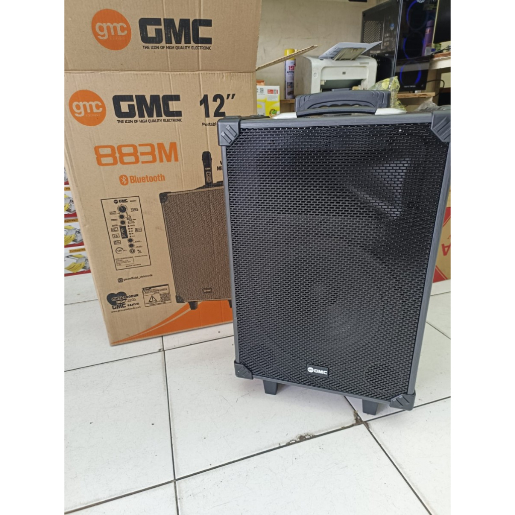 Speaker GMC 883M Speaker Bluetooth Portable 12inch