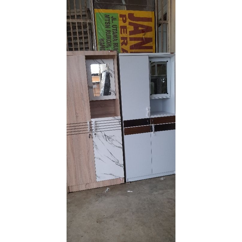 Lemari Pakaian 2 Pintu Gantungan Gamis