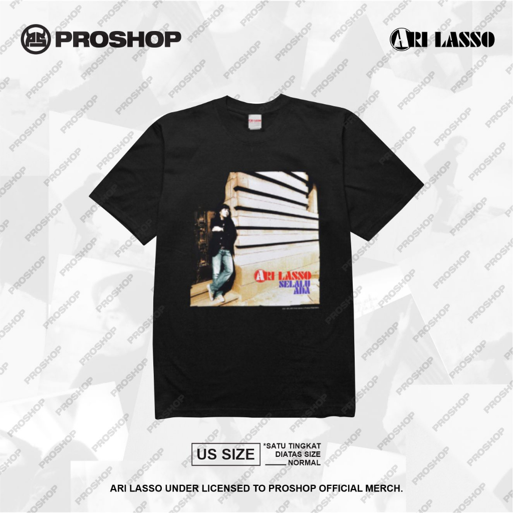 Proshop | Selalu Ada | Ari Lasso | Tshirt | Kaos Pria | Hitam
