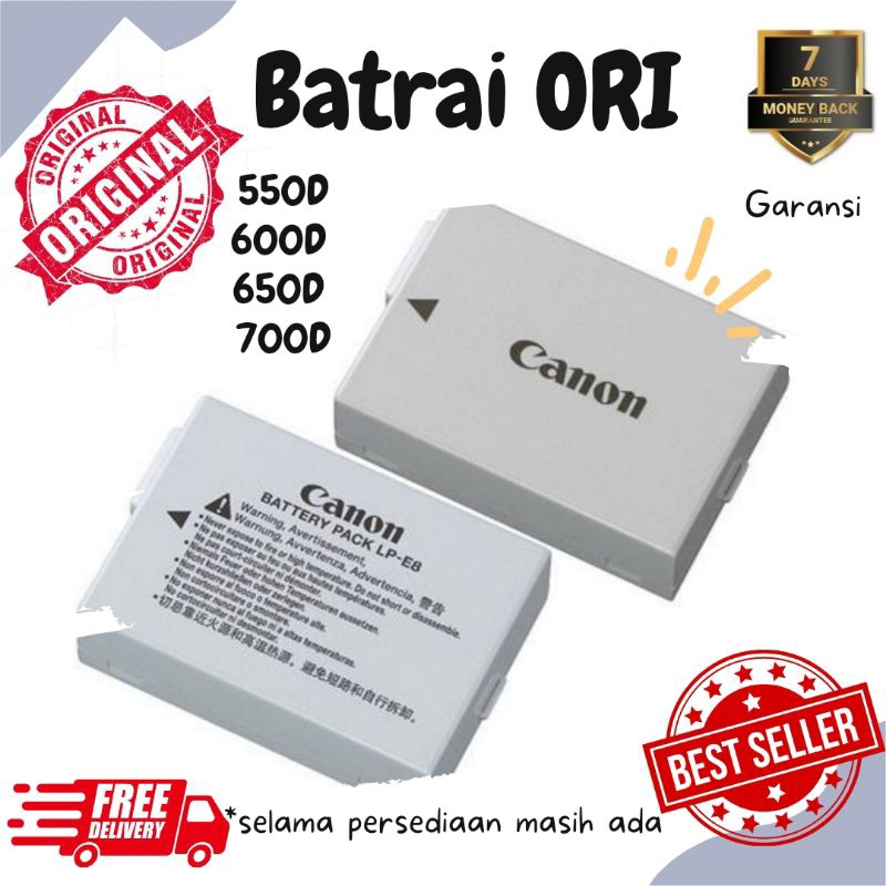 Batrai ORI Copotan Kamera Canon Dan Nikon