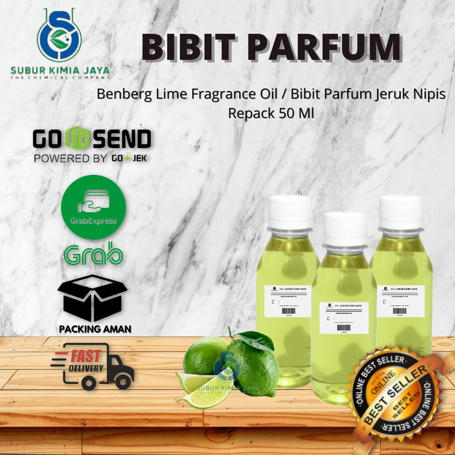 Bibit Parfum Jeruk Nipis Fragrance Oil Benberg 50 Ml