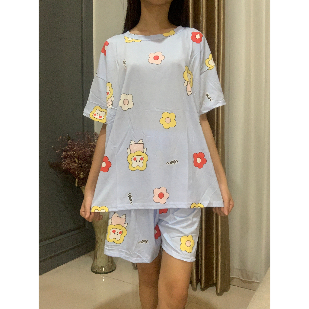 BAJU TIDUR WANITA HOTPANT/BAJU TIDUR IMPORT?BAJU TIDUR GROSIR/BAJU TIDUR WANITA