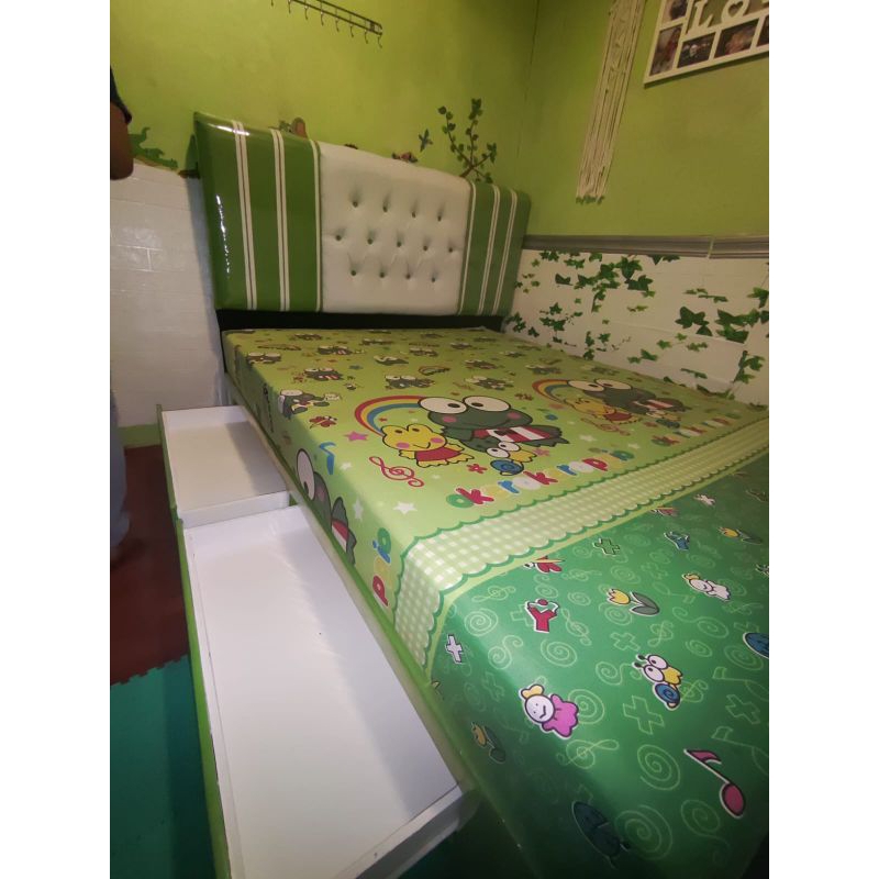 Divan Minimalis Laci Tempat Tidur Kasur Dipan Springbed