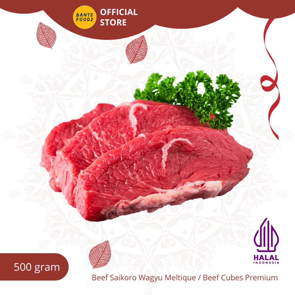

Sirloin Steak Lokal / Daging Steak Lokal / Steak Lokal 500 gram