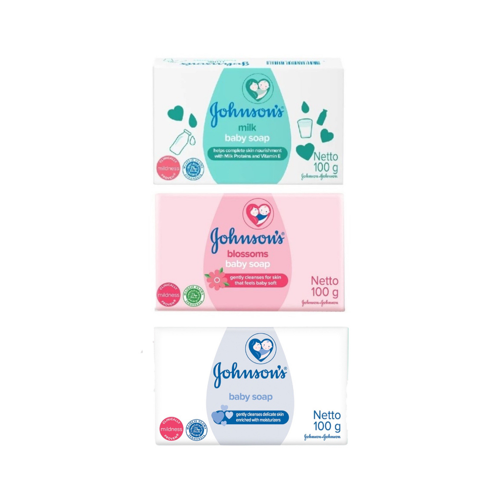 JOHNSONS BABY Milk SOAP 75GR Sabun Bayi