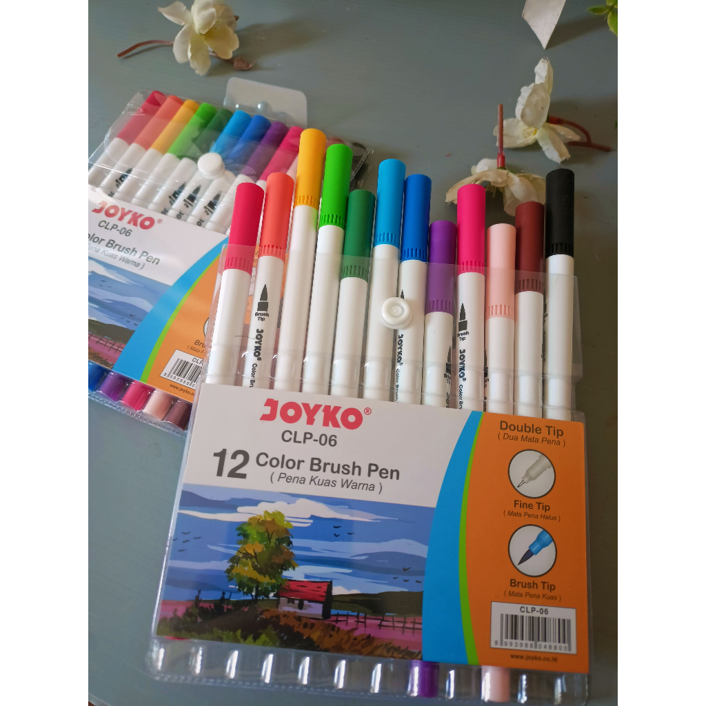 

JOYKO 12 COLOR BRUSH PEN CLP-06