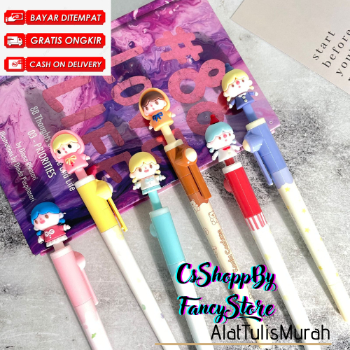 

Pulpen Gel Karakter Cewe Cute Rolling Ball Pen Viral Bolpen Gel Karakter Bisa COD