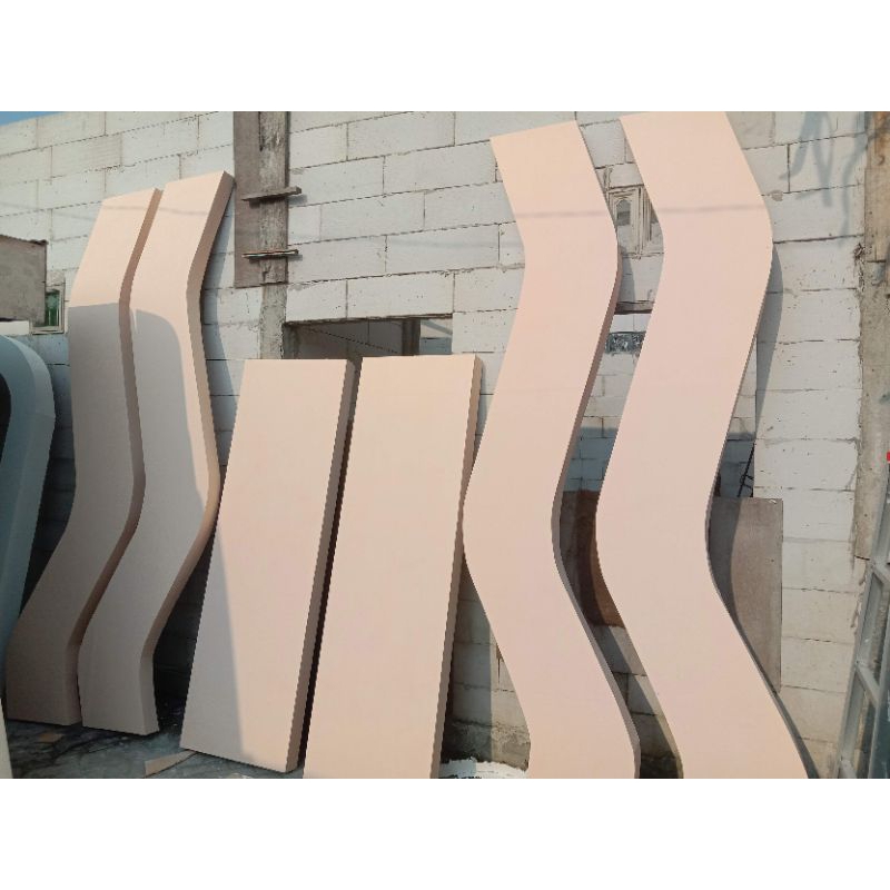 Backdrop Multiplek/Dekorasi Pelaminan/Lengkung