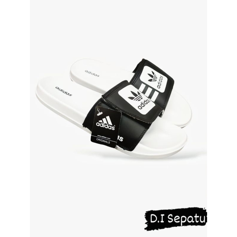 Sandal slide - Sandal slide Adidas , sandal slop pria