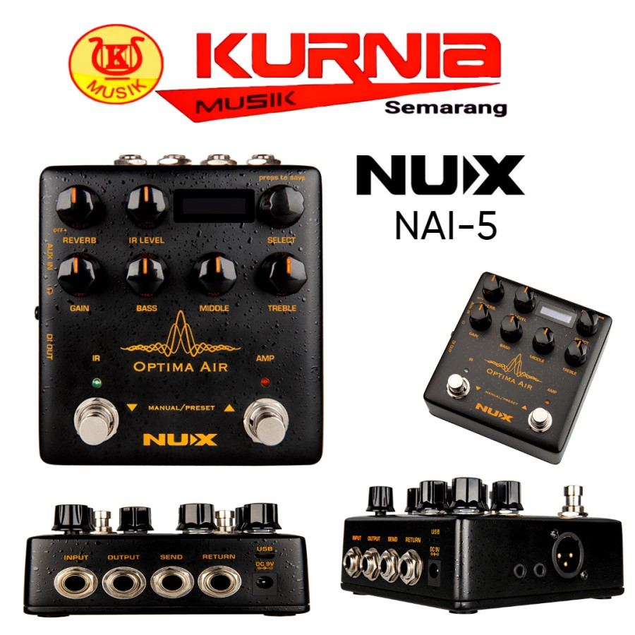 NUX NAI 5 - NAI5 - NUX NAI 5 Efek Gitar Optima Air