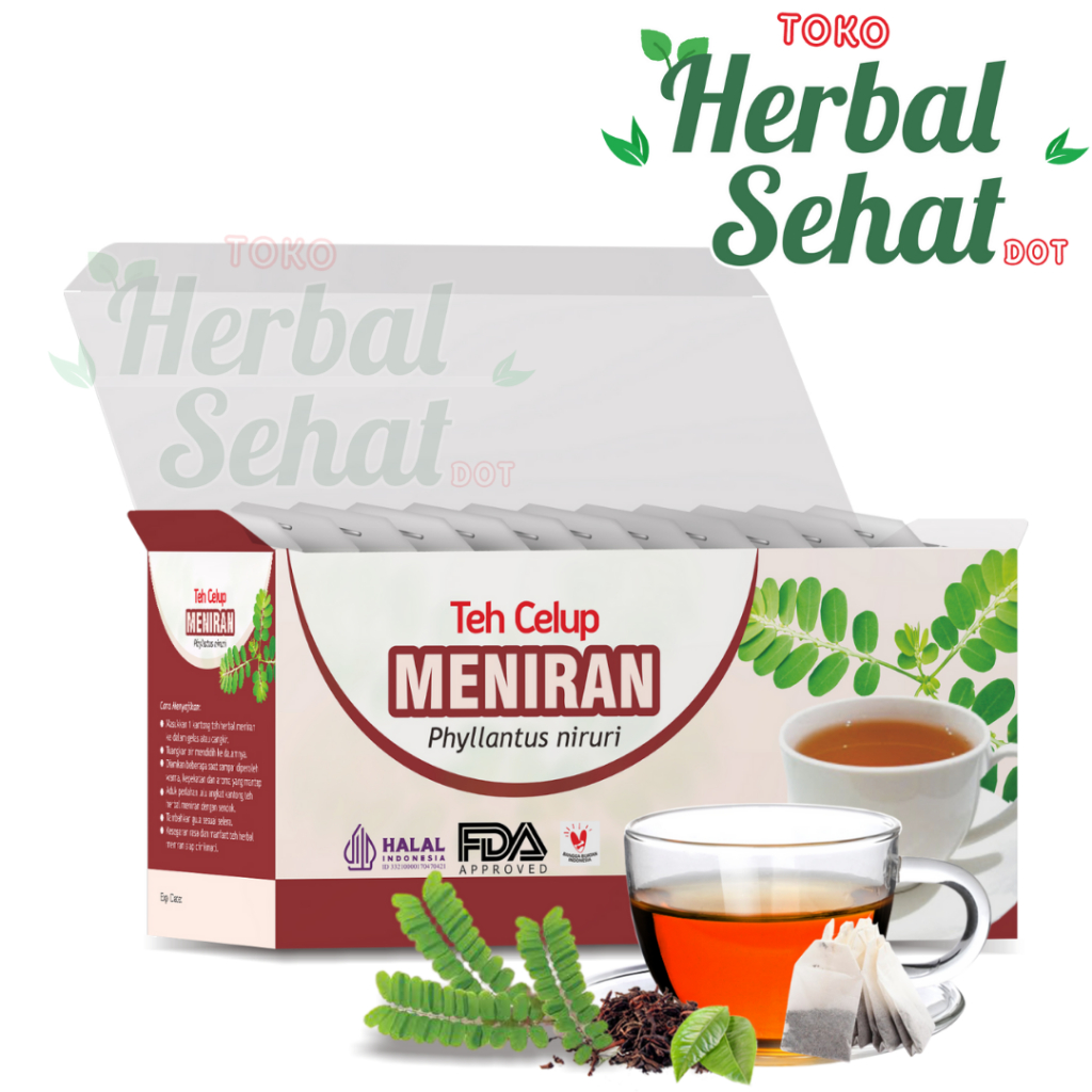 

Teh Herbal Meniran Tazakka Isi 20 Kantong teh celup membantu memelihara kesehatan tubuh